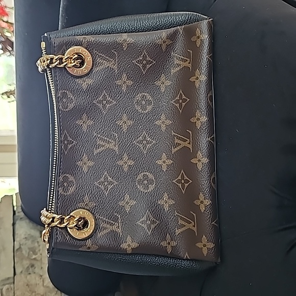 Pristine Louis Vuitton Surene Brown and Black Momogram. - Picture 2 of 15